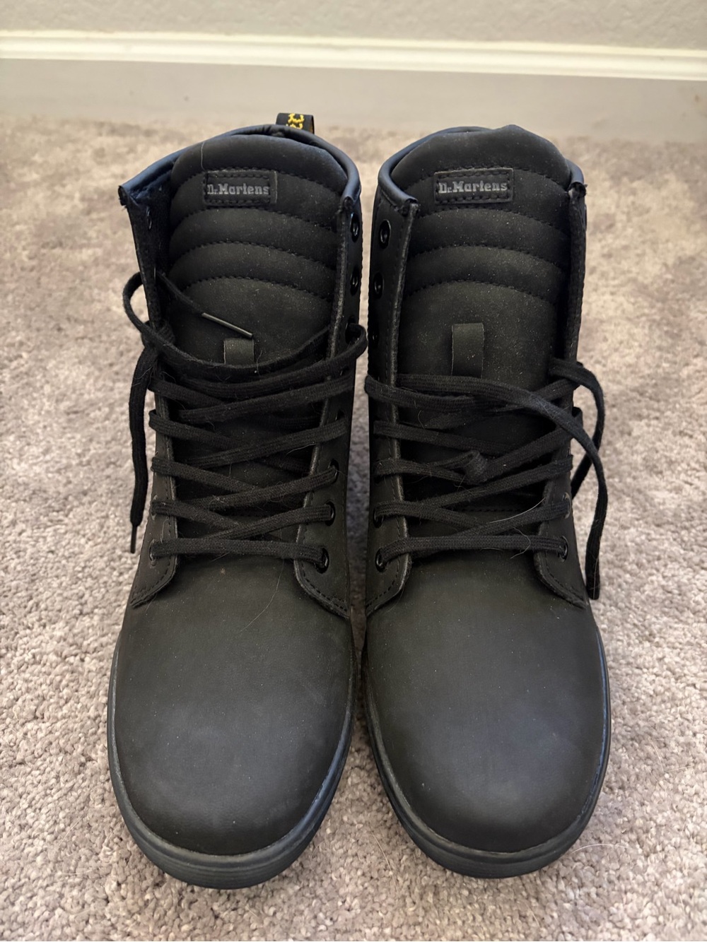 Dr. Martens Sheridan Black Boots US 8